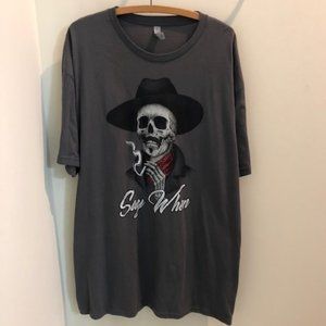 Men's XXL Cotton Warrior XII Say When T-Shirt